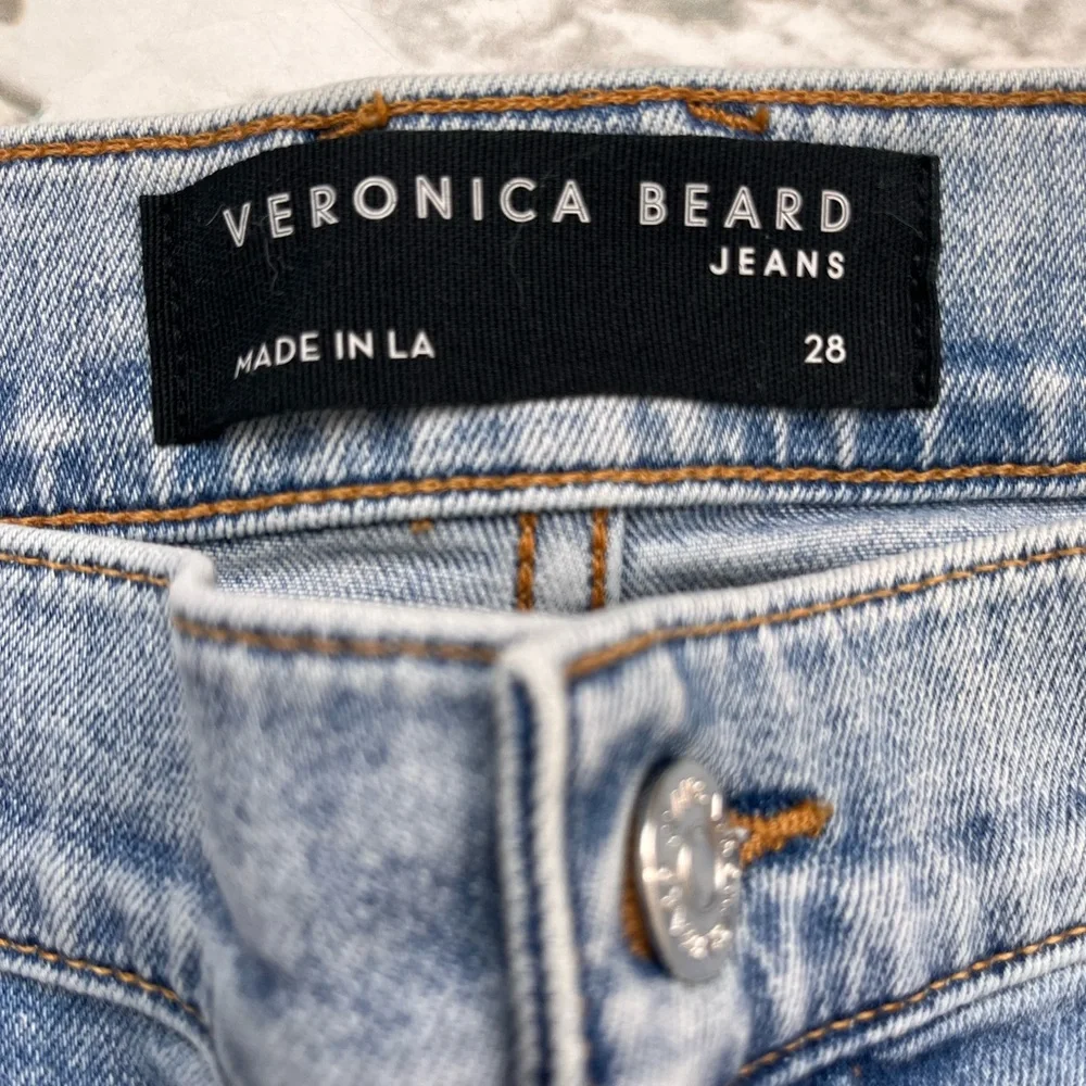 Veronica Beard Florence Flare High Rise Jeans - Picture 5 of 6